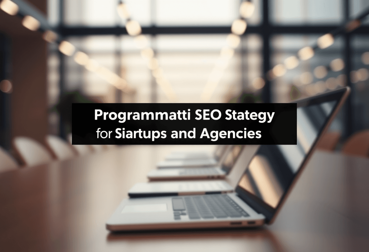 Programmatic SEO Strategy for Startups and Agencies